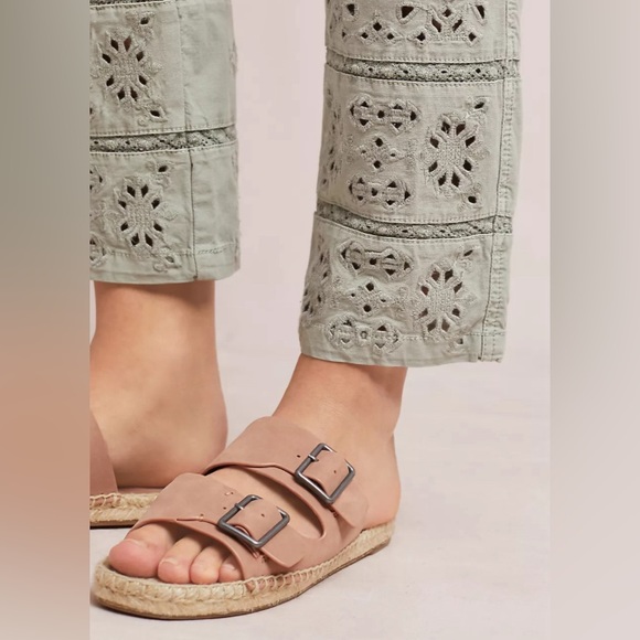 Anthropologie Eyelet‎ Wanderer Utility Pants size 26 - Picture 7 of 16